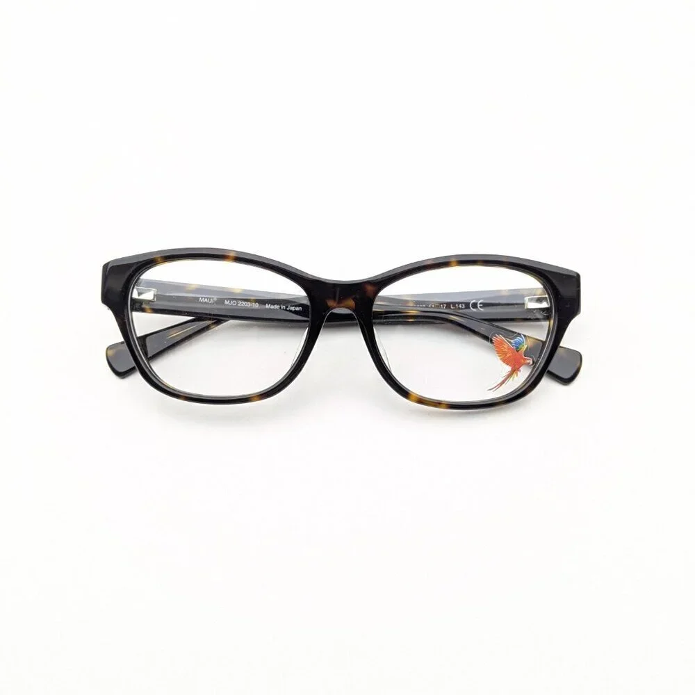 🕶️Made in Japan! Maui Jim MJO2203-10 Cat Eye Eyeglasses 51/17-143 / ALC425🕶️